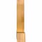 Ekena Millwork Portland Rough Sawn Timber Gable Bracket, Western Red Cedar, 36"W x 21"H x 4"D x 4"F, 14/12 Pitch GBW036X21X0404POR00RWR - alternate 2